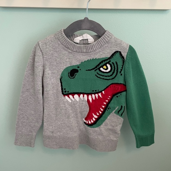 H&M Other - H&M Dinosaur Knit Sweater